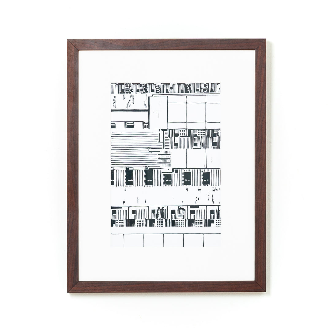 Black & White lithograph in Verona