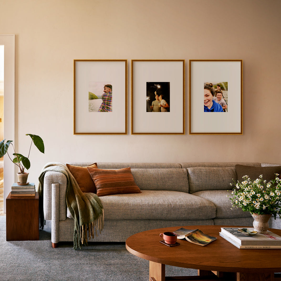 The Vertical Triptych