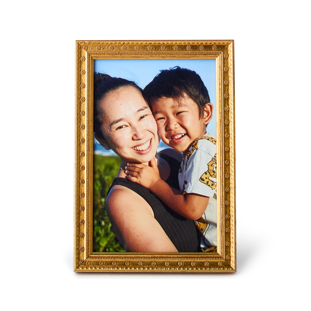 Gold frame