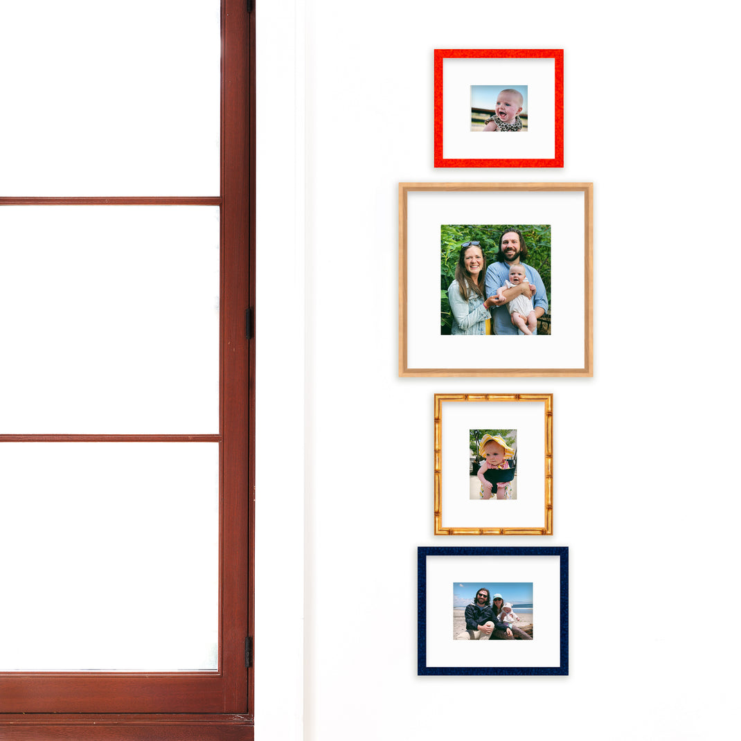 The Stack Gallery Wall in Eclectic Frames