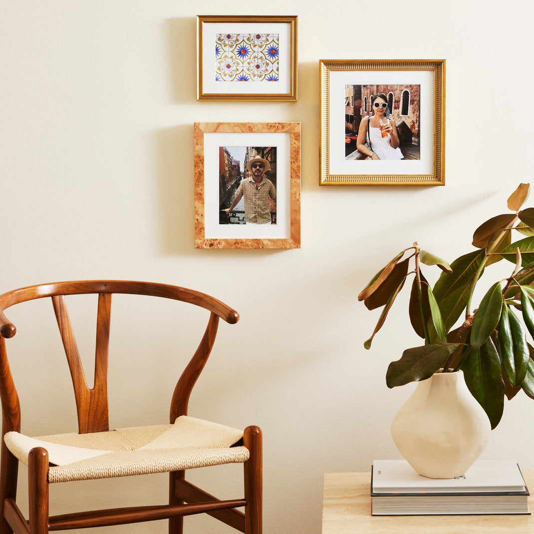 The Organic Trio Gallery Wall in Light