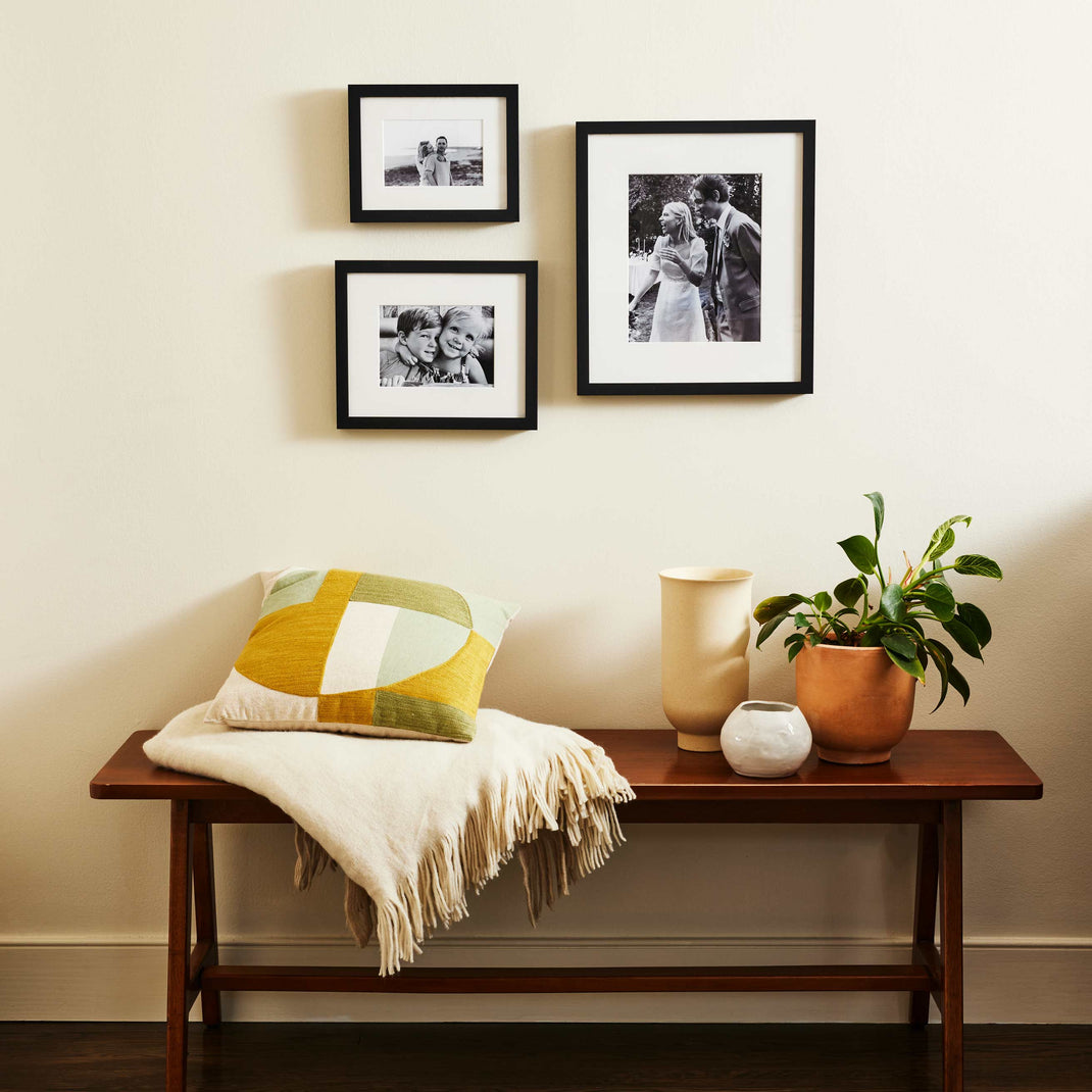 Timeless Trio Gallery Wall in Mercer Slim
