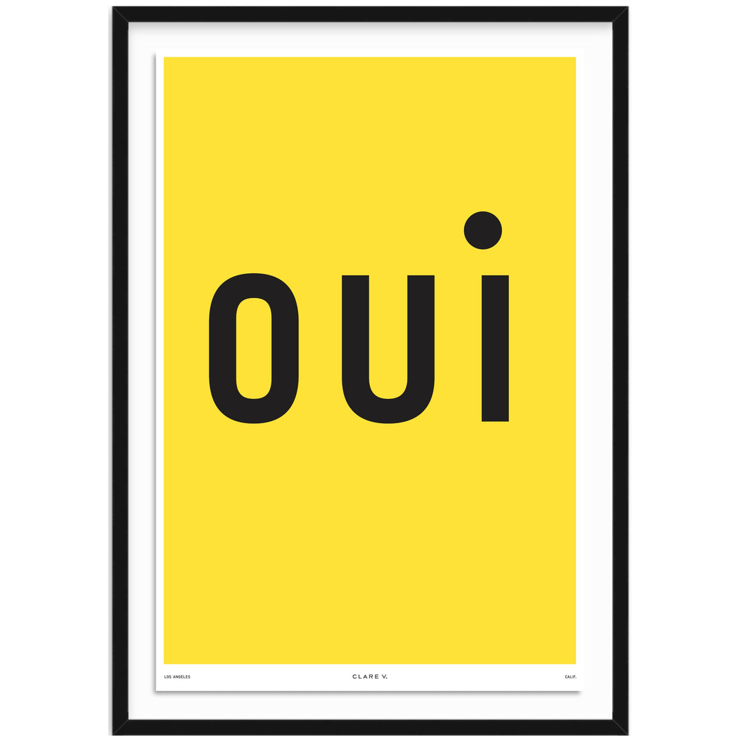 Yellow print