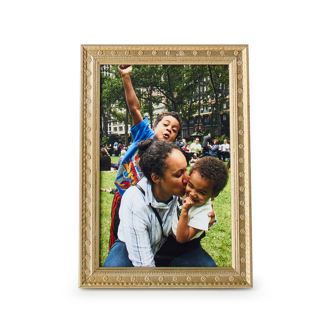 Silver frame