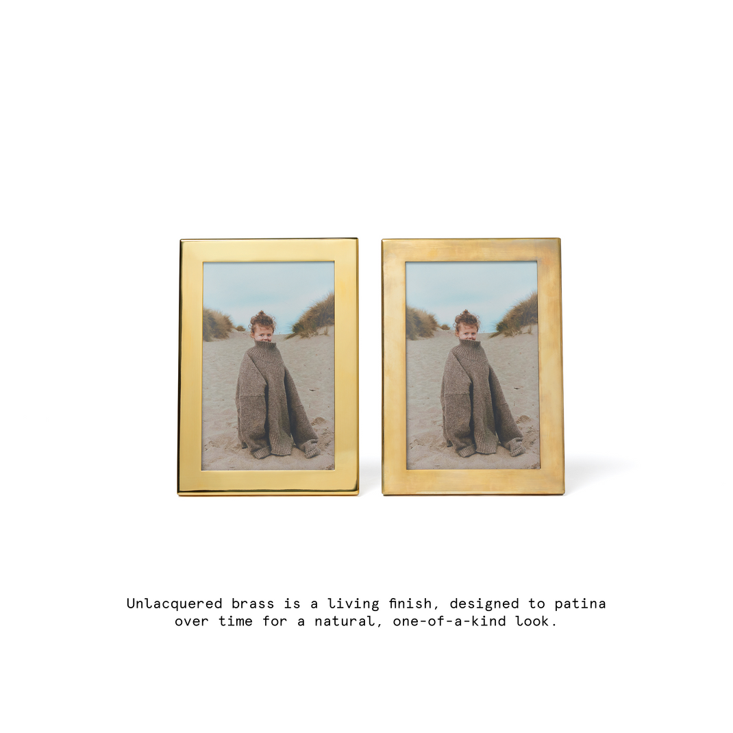 Fine Metal Frame Brass: 9x11